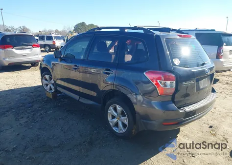 2016 Subaru Forester 2.5I z USA, uszkodzony, nr VIN JF2SJABCXGH464123